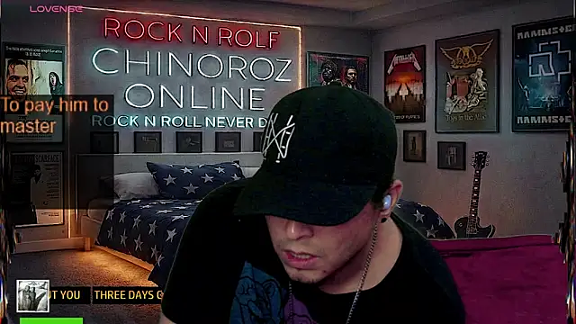 chino roz online show from 13, 5, 2026