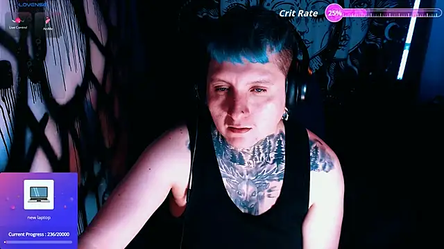 Marieblueeyes online show from 21, 4, 2026