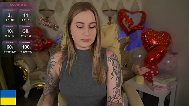 Snapshot of ArolinaNight chatting on 14, 2, 2025 ArolinaNight online show from 14, 2, 2025