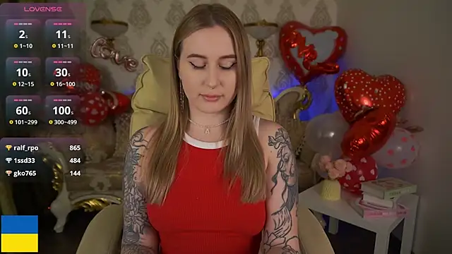 Snapshot of ArolinaNight chatting on 15, 2, 2025 ArolinaNight online show from 15, 2, 2025