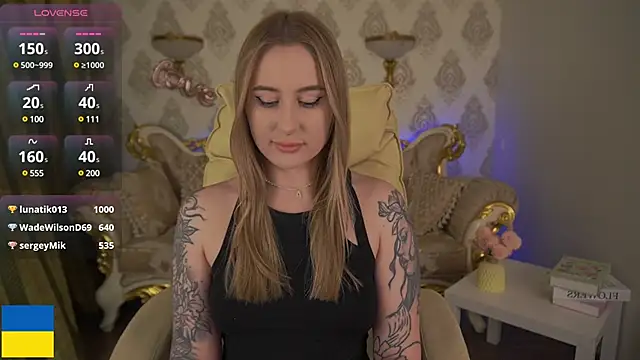 Snapshot of ArolinaNight chatting on 20, 2, 2025 ArolinaNight online show from 20, 2, 2025