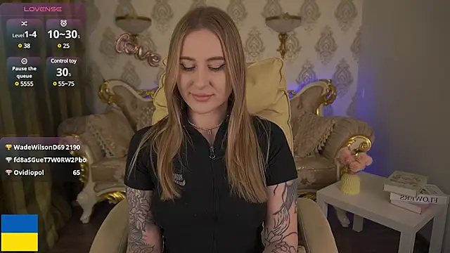 Snapshot of ArolinaNight chatting on 22, 2, 2025 ArolinaNight online show from 22, 2, 2025