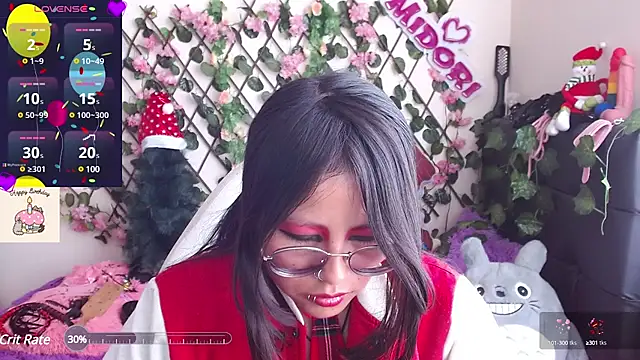 Snapshot of MidoriQuiinn chatting on 9, 12, 2024 MidoriQuiinn online show from 9, 12, 2024