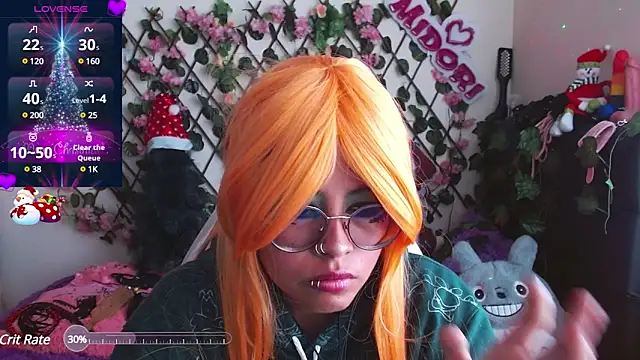 Snapshot of MidoriQuiinn chatting on 10, 12, 2024 MidoriQuiinn online show from 10, 12, 2024