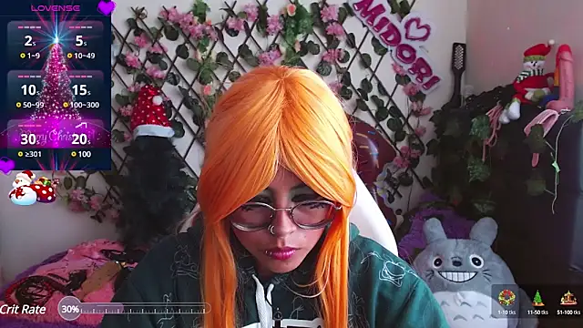 Snapshot of MidoriQuiinn chatting on 10, 12, 2024 MidoriQuiinn online show from 10, 12, 2024