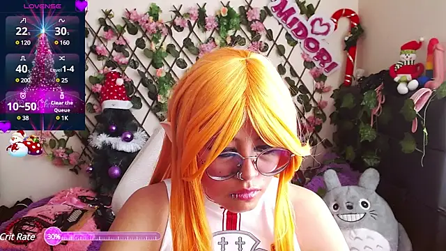 Snapshot of MidoriQuiinn chatting on 12, 12, 2024 MidoriQuiinn online show from 12, 12, 2024