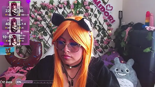 Snapshot of MidoriQuiinn chatting on 16, 1, 2025 MidoriQuiinn online show from 16, 1, 2025