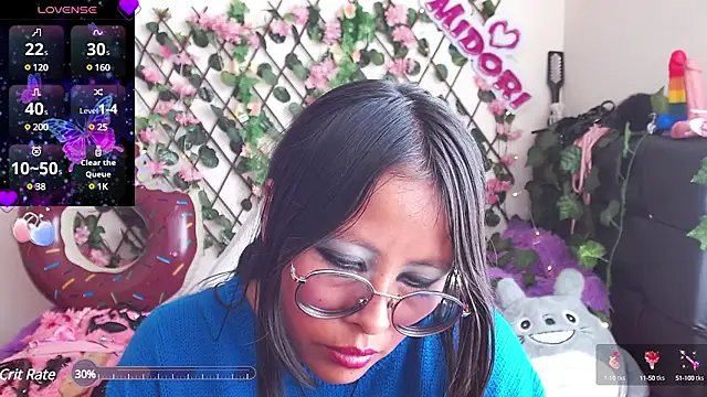 Snapshot of MidoriQuiinn chatting on 22, 1, 2025 MidoriQuiinn online show from 22, 1, 2025