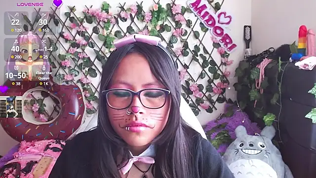 Snapshot of MidoriQuiinn chatting on 29, 1, 2025 MidoriQuiinn online show from 29, 1, 2025