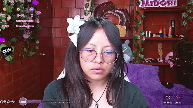 Snapshot of MidoriQuiinn chatting on 13, 3, 2025 MidoriQuiinn online show from 13, 3, 2025