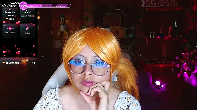 Snapshot of MidoriQuiinn chatting on 12, 9, 2025 MidoriQuiinn online show from 12, 9, 2025