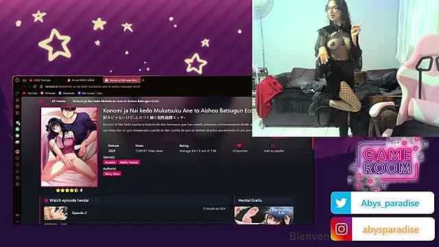 Abysparadise online show from 18, 9, 2025