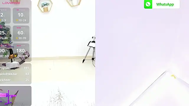 naty girl  online show from 14, 1, 2025