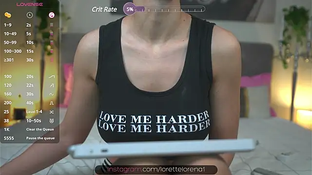 Snapshot of Lorettelorena chatting on 20, 1, 2025 Lorettelorena online show from 20, 1, 2025