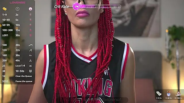 Snapshot of Lorettelorena chatting on 8, 2, 2025 Lorettelorena online show from 8, 2, 2025