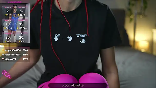 Snapshot of Lorettelorena chatting on 20, 2, 2025 Lorettelorena online show from 20, 2, 2025