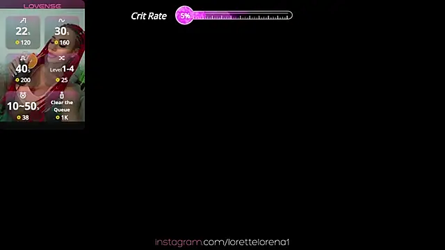 Snapshot of Lorettelorena chatting on 1, 3, 2025 Lorettelorena online show from 1, 3, 2025