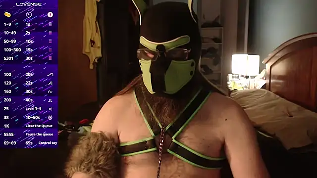 kinkywolf429 online show from 20, 12, 2025