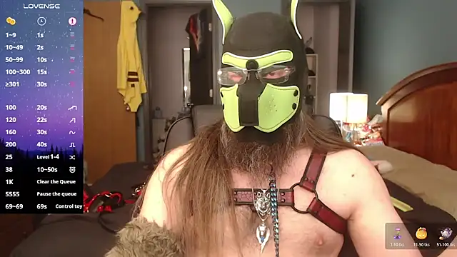 kinkywolf429 online show from 9, 3, 2026