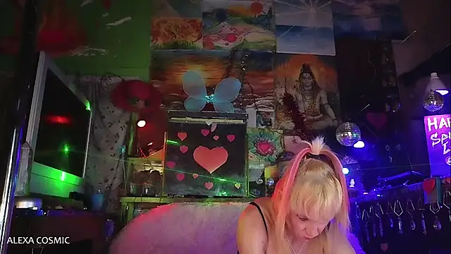 Snapshot of Alexa_Cosmic chatting on 2, 3, 2025 Alexa Cosmic online show from 2, 3, 2025