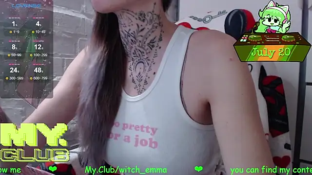 Witch Emma online show from 20, 7, 2026