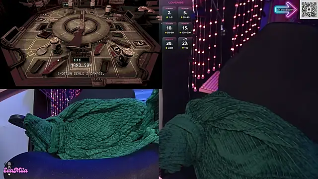 Snapshot of evamila chatting on 17, 1, 2026 evamila online show from 17, 1, 2026