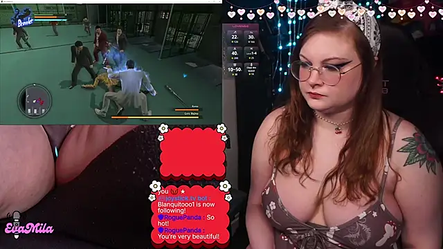 Snapshot of evamila chatting on 8, 2, 2026 evamila online show from 8, 2, 2026