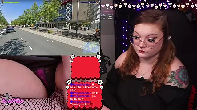 Snapshot of evamila chatting on 20, 2, 2026 evamila online show from 20, 2, 2026