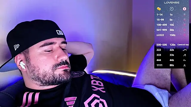 Snapshot of DominantTheo chatting on 16, 2, 2025 DominantTheo online show from 16, 2, 2025