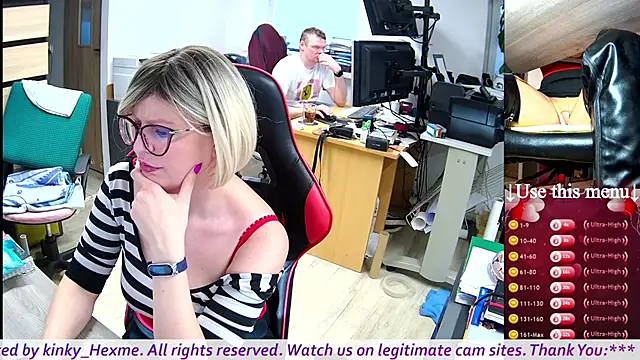 kinky Hexme online show from 13, 3, 2025