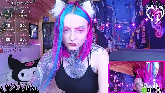 Snapshot of NekoCyber chatting on 29, 7, 2026 NekoCyber online show from 29, 7, 2026