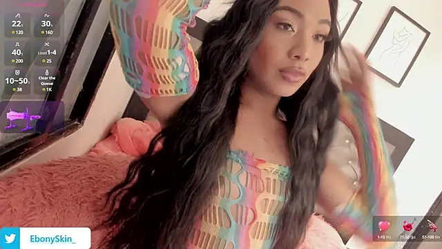 Snapshot of EbonySkin chatting on 28, 2, 2025 EbonySkin online show from 28, 2, 2025