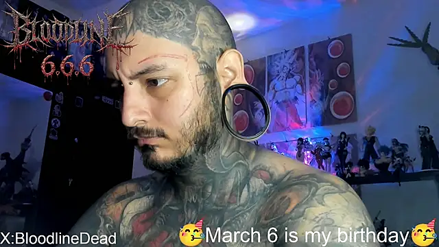 DEATHINK666XX online show from 25, 2, 2026