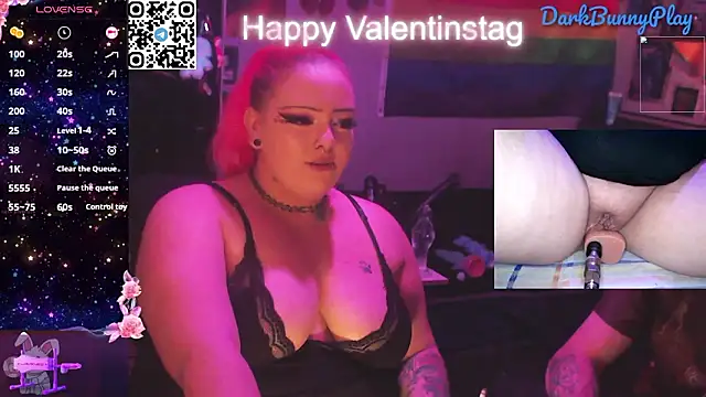 DarkBunnyPlay online show from 14, 2, 2026