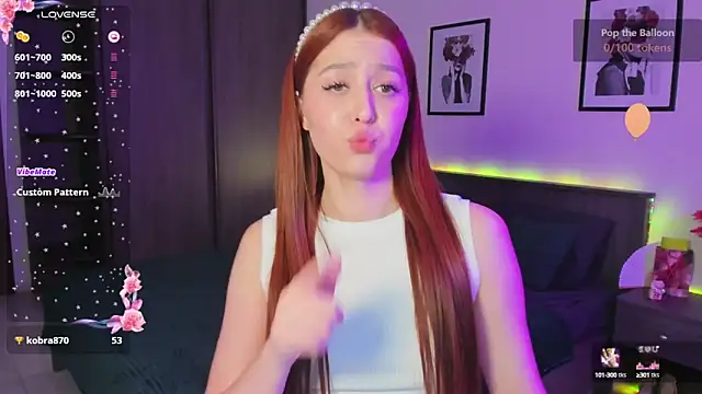 EleanorePeach online show from 3, 3, 2025