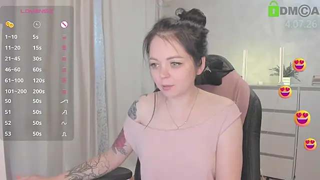 AnnyHoney  online show from 4, 7, 2026