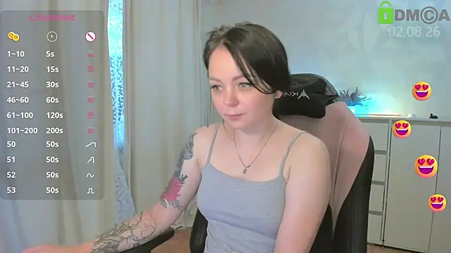 AnnyHoney  online show from 2, 8, 2026