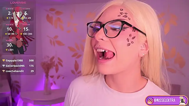 Misselektra   online show from 17, 4, 2026