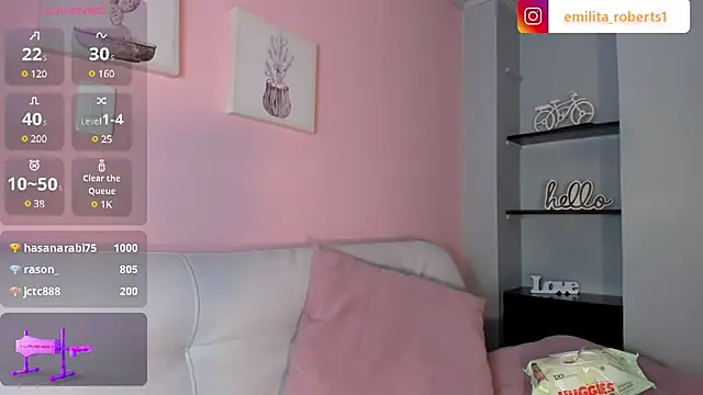 Snapshot of emily_roberts1 chatting on 23, 2, 2025 emily roberts1 online show from 23, 2, 2025