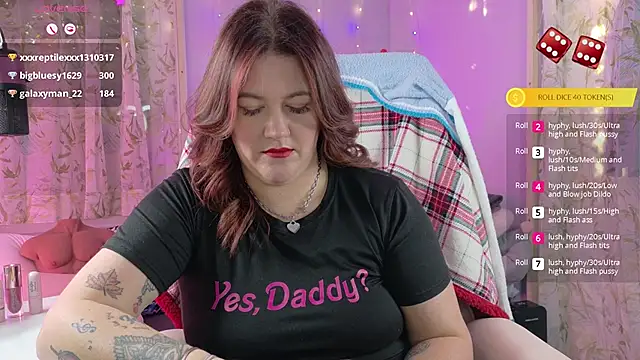 Snapshot of British__Rosie chatting on 16, 1, 2025 British Rosie online show from 16, 1, 2025