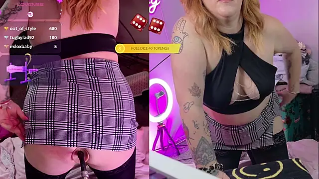 Snapshot of British__Rosie chatting on 27, 2, 2025 British Rosie online show from 27, 2, 2025