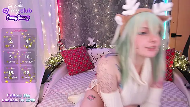EmmyBunny online show from 25, 12, 2024