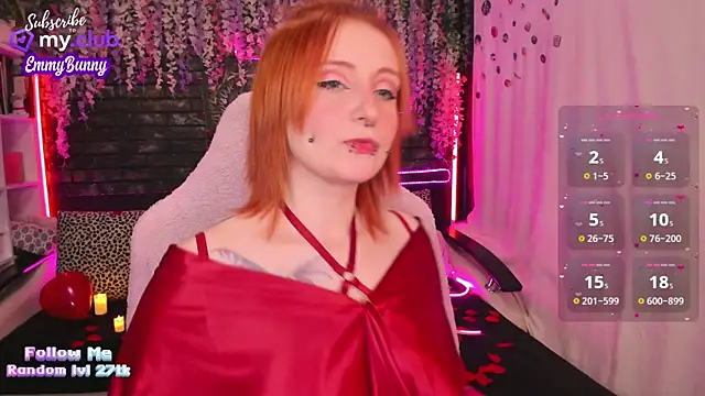 EmmyBunny online show from 14, 2, 2025