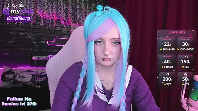 EmmyBunny online show from 22, 2, 2025