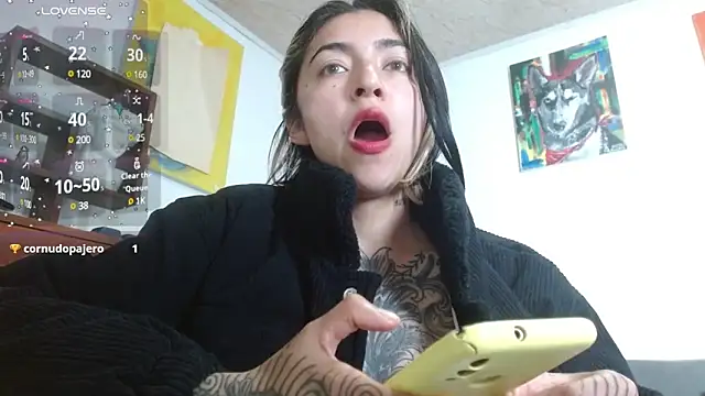 Snapshot of ZoeBakers_ chatting on 23, 1, 2025 ZoeBakers online show from 23, 1, 2025