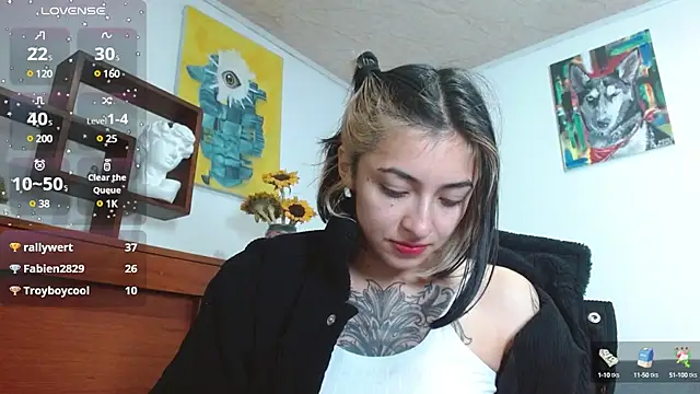 Snapshot of ZoeBakers_ chatting on 19, 2, 2025 ZoeBakers online show from 19, 2, 2025