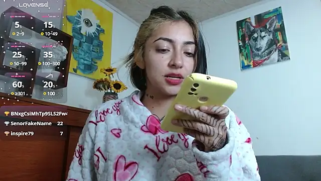 Snapshot of ZoeBakers_ chatting on 25, 2, 2025 ZoeBakers online show from 25, 2, 2025