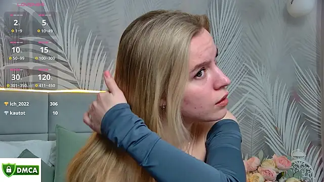 Snapshot of AmaliaBell chatting on 17, 1, 2025 AmaliaBell online show from 17, 1, 2025