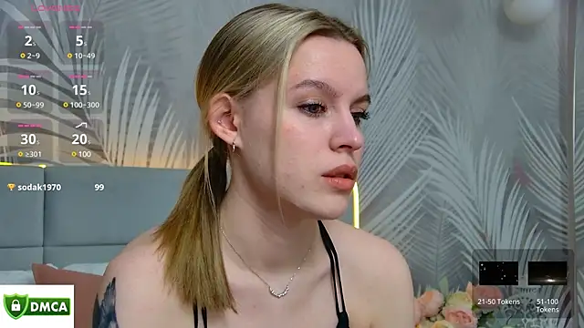 Snapshot of AmaliaBell chatting on 19, 1, 2025 AmaliaBell online show from 19, 1, 2025