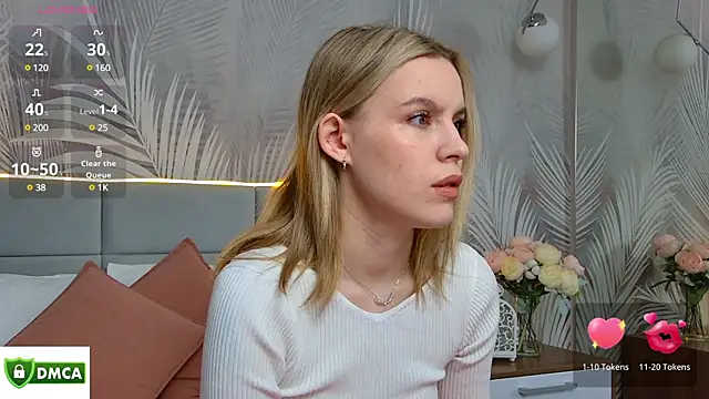 Snapshot of AmaliaBell chatting on 25, 1, 2025 AmaliaBell online show from 25, 1, 2025